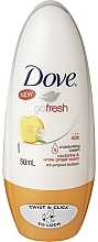 Fragrances, Perfumes, Cosmetics Roll-on Deodorant - Dove Go Fresh Nectarine & White Ginger Deodorant 