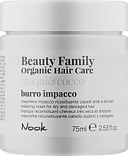 Fragrances, Perfumes, Cosmetics Dry & Damaged Hair Mask - Nook Beauty Family Organic Hair Care Mask