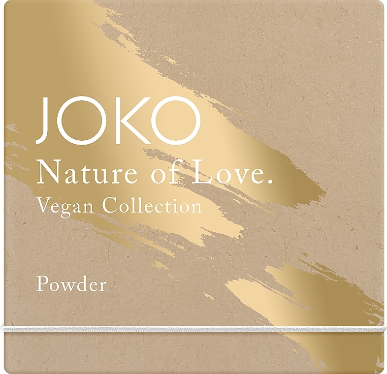 Face Powder - Joko Nature Of Love Vegan Collection Powder — photo N1