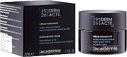 Fragrances, Perfumes, Cosmetics Moisturizing Hyaluronic Acid Cream - Academie Derm Acte Crem Hidratante