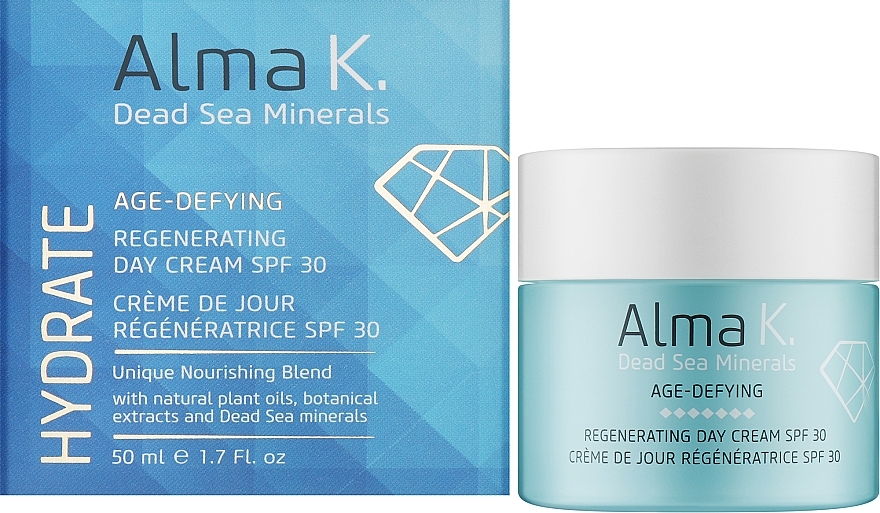 Regenerating Day Face Cream - Alma K. Age-Defying Regenerating Day Cream SPF30 — photo N2