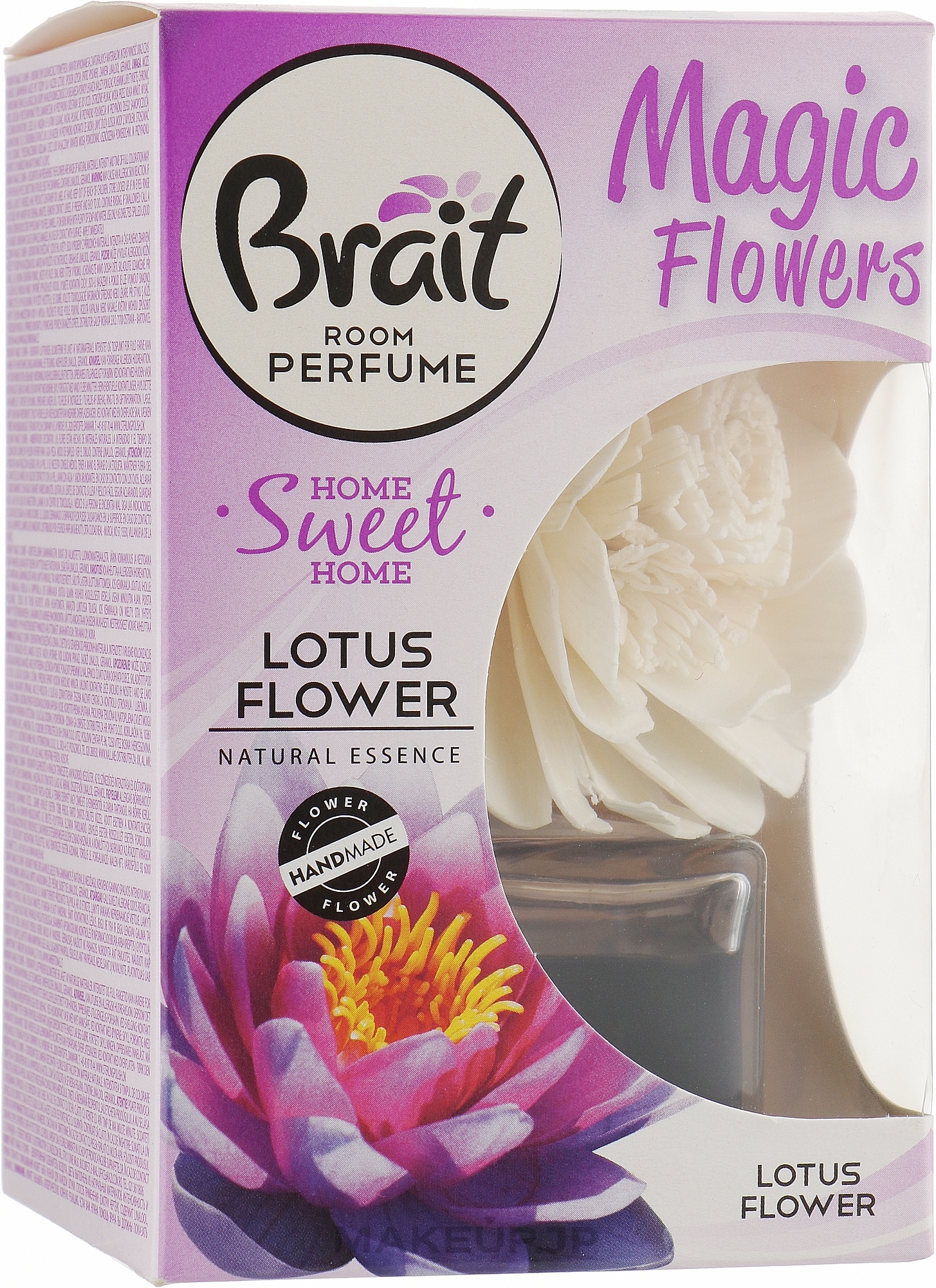 Lotus Flower Reed Diffuser - Brait Magic Flowers — photo 75 ml