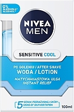 Cooling After Shaving Lotion - NIVEA Men Sensitive Cooling After Shave Lotion — photo N1