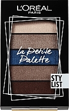 Eyeshadow Palette - L'Oreal Paris La Petite Palette Stylist Eyeshadow — photo N1