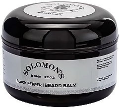Black Pepper Beard Balm - Solomon's Beard Balm Black Pepper — photo N1