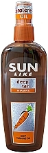 Fragrances, Perfumes, Cosmetics Deep Tanning Oil Spray - Sun Like Deep Tanning Oil SPF 0