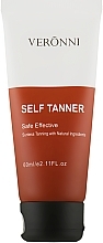 Self-Tanning Body Cream 'Lifting & Hydration' - Veronni Tinted Self-Tanning — photo N3