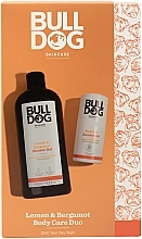 Fragrances, Perfumes, Cosmetics Set - Bulldog Skincare Lemon & Bergamot Body Care Duo (sh/gel/500ml + deo/75ml)