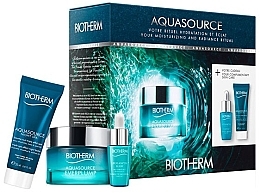 Fragrances, Perfumes, Cosmetics Set - Biotherm Aquasource Everplump (f/cr/50ml + f/balm/20ml + ser/7ml)