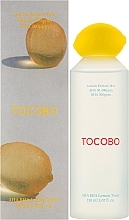 Lemon Toner with AHA and BHA Acids and Vitamin C - Tocobo AHA BHA Lemon Toner — photo N2