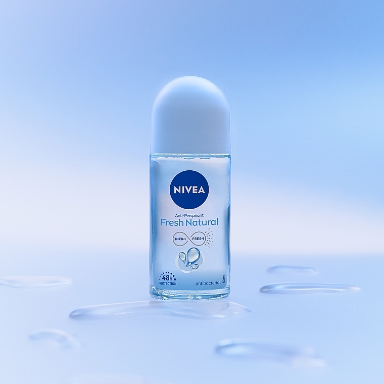 Roll-on Deodorant Antiperspirant "Fresh Natural" - NIVEA fresh natural deodorant Roll-On — photo N4