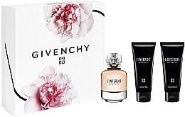 Fragrances, Perfumes, Cosmetics Givenchy L'Interdit - Set (edt/80 ml + sh.oil + bodymlk)