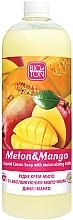 Liquid Cream Soap "Melon & Mango" - Bioton Cosmetics Active Fruits "Melon & Mango" Soap — photo N2