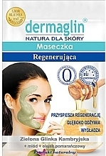 GIFT! Regenerating Face Mask with Green Cambrian Clay - Dermaglin Regenerating Face Mask  — photo N1