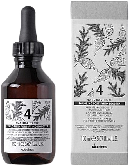 Strengthening Booster for Damaged and Brittle Hair - Davines Natural Tech Tailoring Fortifying Booster — photo N1