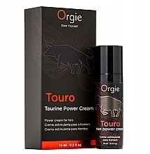 Prolongator Cream for Men - Orgie Touro Taurine Power Cream For Him — photo N3