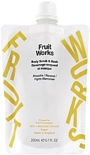 ボディスクラブ & マスク - Fruit Works Body Scrub & Mask — photo N1