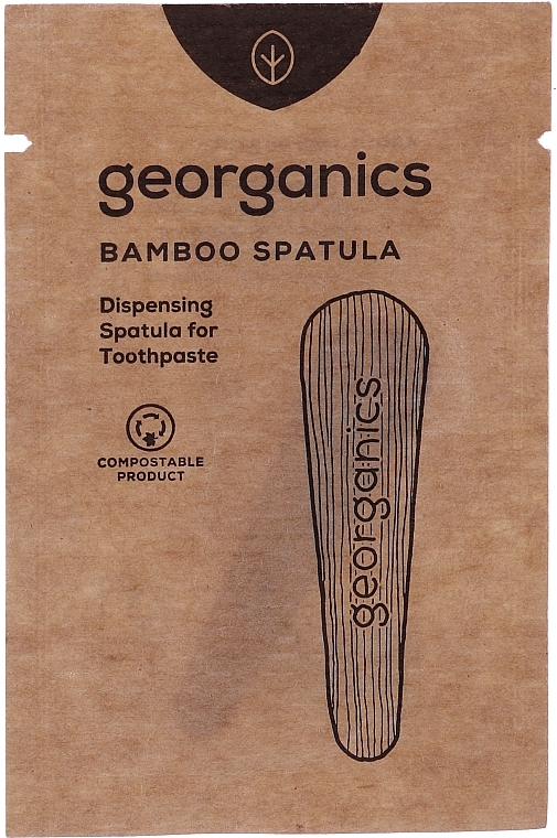 Dispensing Toothpaste Spatula - Georganics — photo N4