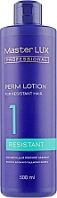 Perm Lotion - Master LUX Professional Resistant Perm Lotion — photo N13