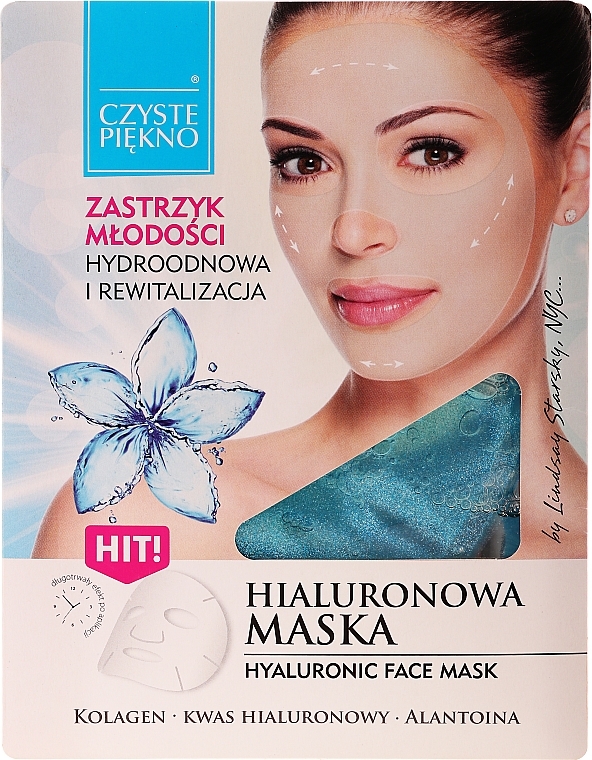 Hyaluronic Acid Face Mask - Czyste Piekno Hyaluronic Face Mask — photo N4