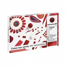 Fragrances, Perfumes, Cosmetics Nail Polish Maker Set, red - Nailmatic DIY Kit Nail Polishes In Red