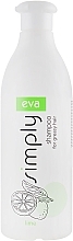 Fragrances, Perfumes, Cosmetics Lime Shampoo for Oily Hair - Eva Simply Shampoo