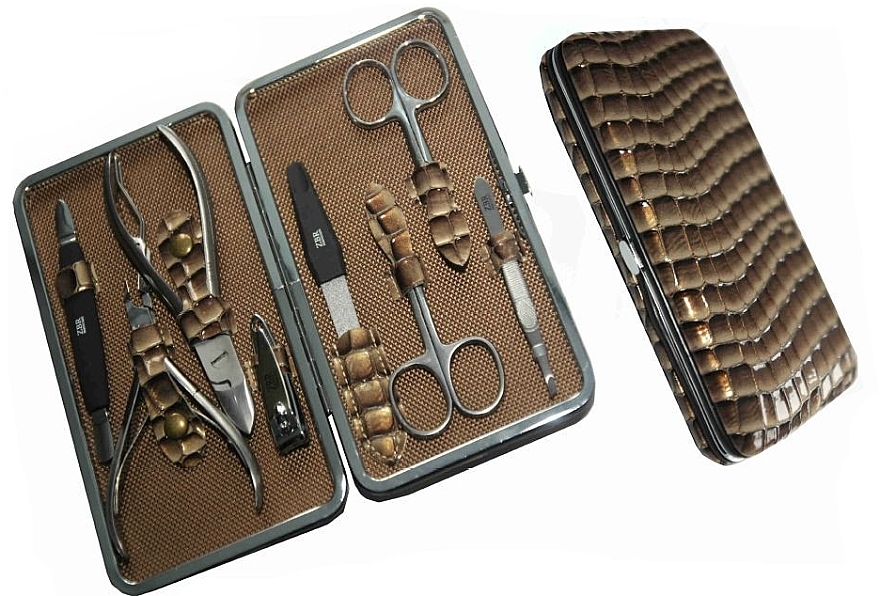 Manicure Kit, 8 tools, ZBR 054 - Zauber — photo N1