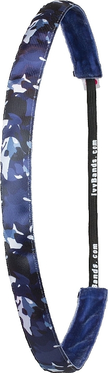 Hairband "Military/Blue" - Ivybands — photo N1