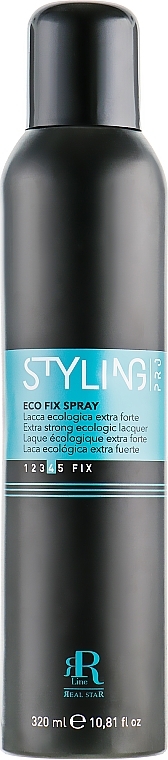 Extra Strong Hold Gas-Free Hair Spray - RR LINE Styling Pro Eco Fix Spray — photo N6