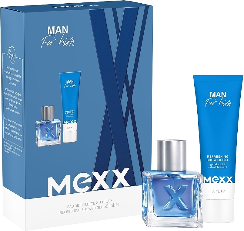 Mexx Man Gift Set - Set (edt/30 ml + sh gel/50 ml) — photo N3