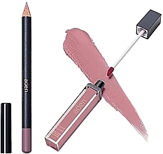 Fragrances, Perfumes, Cosmetics Set - Aden Cosmetics (lipstick/7ml+pencil/1.14g)