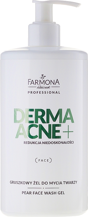 Facial Washing Gel - Farmona Dermaacne+ Pear Face Wash Gel — photo N4