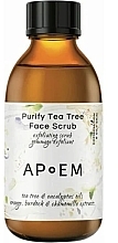 Fragrances, Perfumes, Cosmetics Face Scrub - APoEM Purify Tea Tree Face Scrub