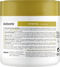 Olive Oil Hair Mask - Babaria Detangling Hair Mask With Olive Oil — photo N3