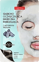 Fragrances, Perfumes, Cosmetics Deep Cleansing Oxigen Face Mask - Purederm Deep Purifying Black O2 Bubble Mask Charcoal