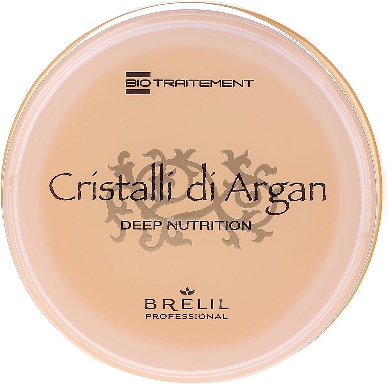 Deep Repair Hair Mask with Argan Oil & Aloe - Brelil Bio Traitement Cristalli d'Argan Mask Deep Nutrition — photo N3