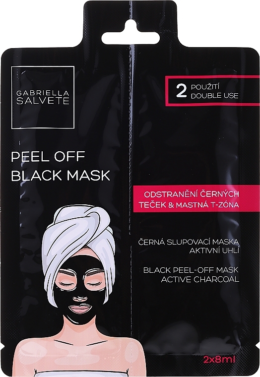Black Peel-Off Face Mask - Gabriella Salvete Black Peel-Off Mask — photo N4