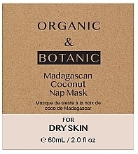 Sleeping Face Mask - Organic & Botanic Madagascan Coconut Nap Mask — photo N3