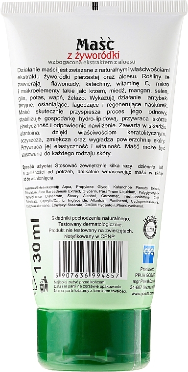 Body Ointment - Gorvita Żyworódka — photo N10