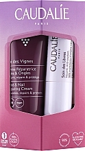 Fragrances, Perfumes, Cosmetics Set - Caudalie The Des Vignes Lip & Hand Duo (h/cr/30ml + lip/cond/4.5g)