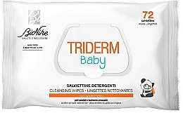 Fragrances, Perfumes, Cosmetics Baby Wet Wipes, 72 pcs - BioNike Triderm Baby Cleansing Wipes