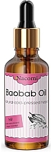 Fragrances, Perfumes, Cosmetics Anti-Aging Oil with Pipette - Nacomi Baobab Oil