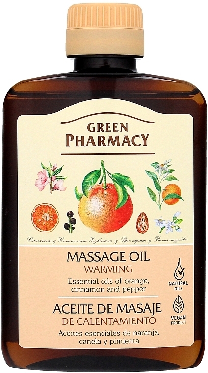 Warming Massage & Care Oil - Green Pharmacy — photo N9