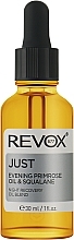 Fragrances, Perfumes, Cosmetics Evening Primrose & Squalane Night Recovery Oil Blend - Revox Just Evening Primrose Oil & Squalane