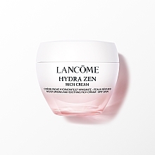 Moisturizing Facial Day Cream for Dry Skin - Lancome Hydra Zen Moisturising Rich Cream — photo N2