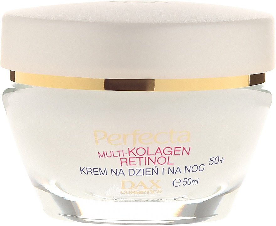 Face Cream - Dax Cosmetics Perfecta Multi-Collagen Retinol Face Cream 50+ — photo N4