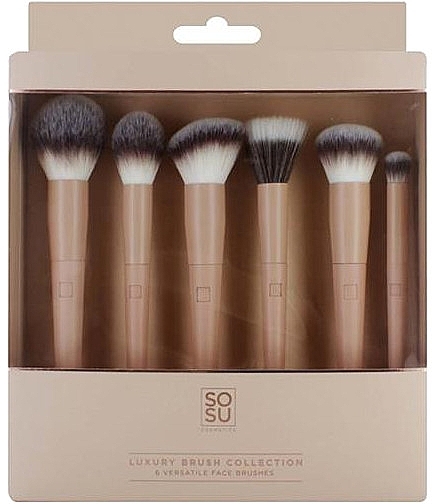 メイクブラシセット - Sosu By SJ Luxury Brush Collection	 — photo N1