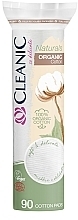 Fragrances, Perfumes, Cosmetics Cotton Pads, 90 pcs. - Cleanic Naturals Organic Cotton Pads