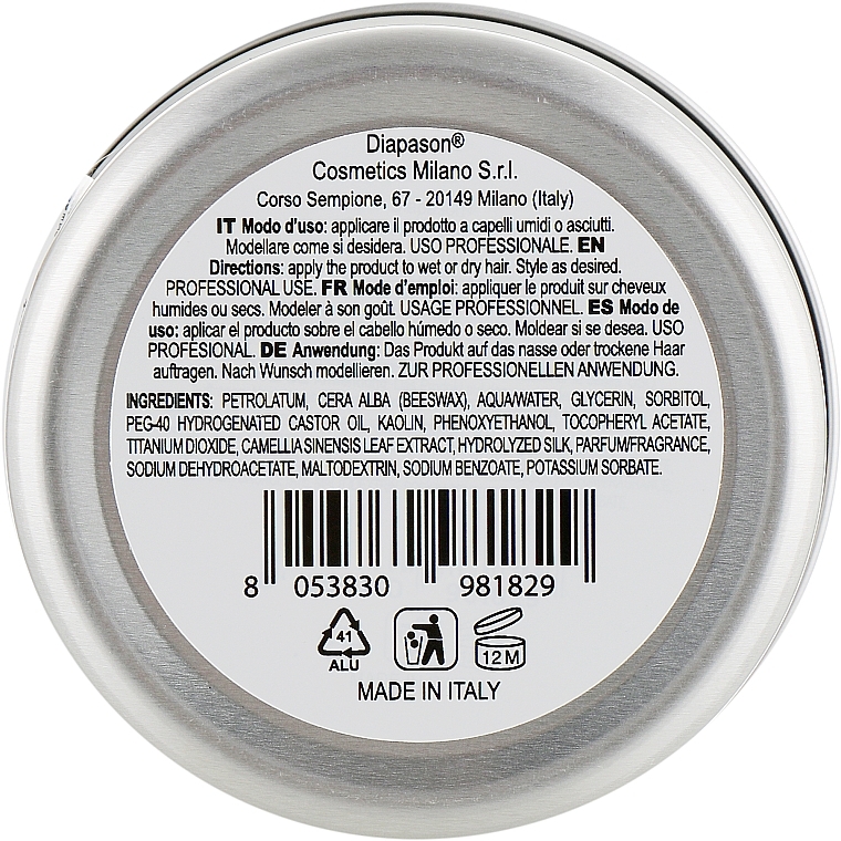 Strong Hold Matte Hair Styling Wax - DCM Matt Wax — photo N3