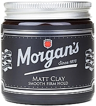 Fragrances, Perfumes, Cosmetics Hair Styling Clay - Morgan's Matt Clay